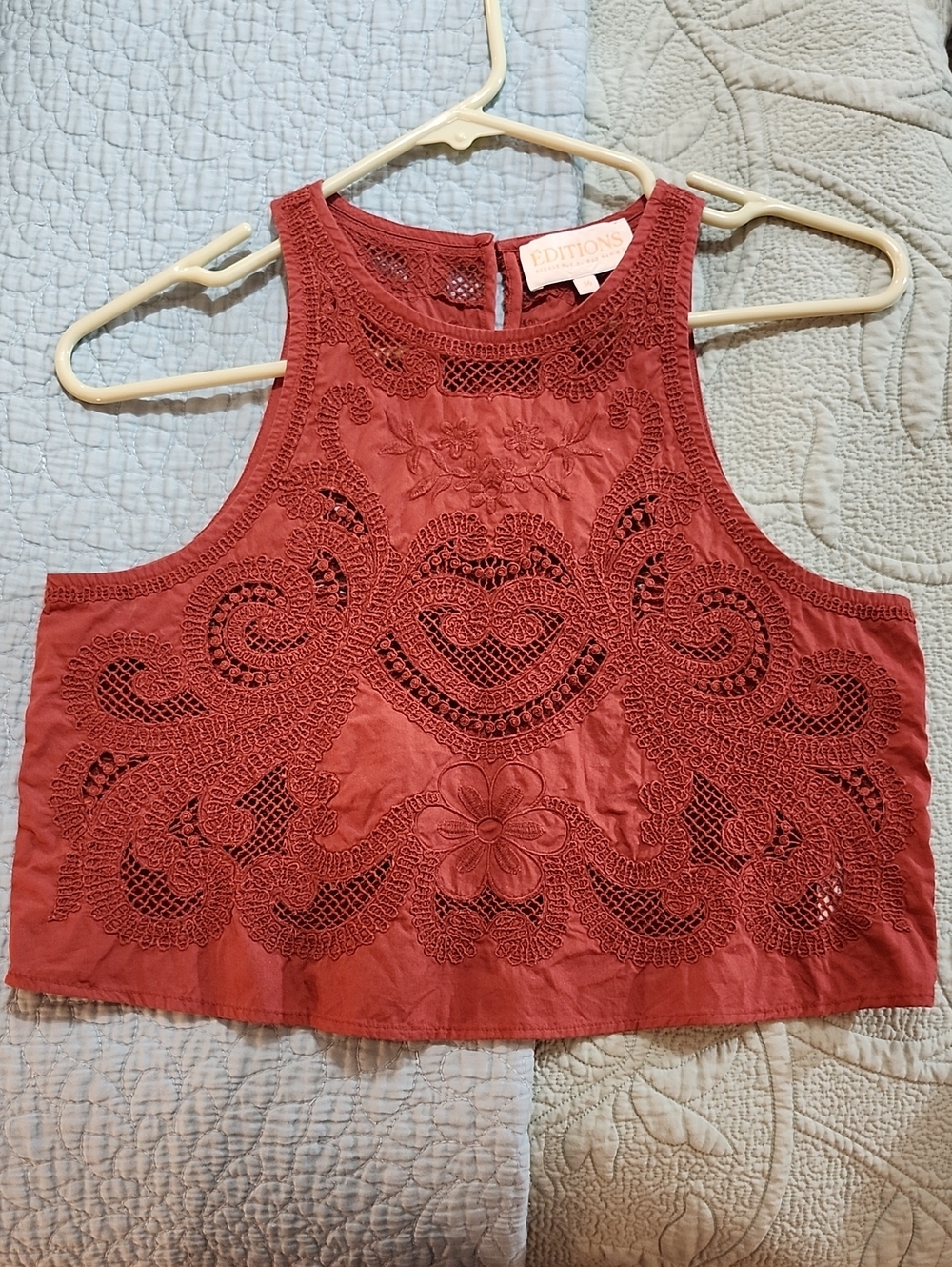 Sezane Editions Uanna Top in Brown size 36